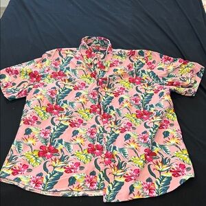 Ralph Lauren Pink Floral Men's Shirt